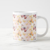 水彩バタフライウィムシー ジャンボコーヒーマグカップ (右)