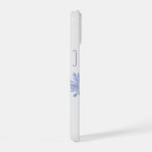 水彩バタフライガーデンフラワーアート iPhone 15ケース (右側面)