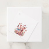 水彩バタフライベア フェイバータグ (インサイチュ)