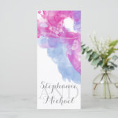 水彩バタフライラズベリーブリスプログラムラック プログラム (スタンド正面)