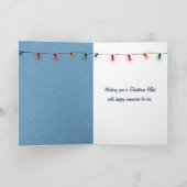 水彩バニーとスノーフクロウ シーズンカード (内部)