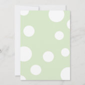 水彩バニーイースターブランチ卵狩り 招待状 (裏面)