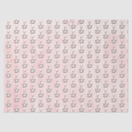 水彩バニーラビット調整 薄葉紙 (正面)