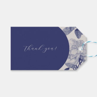 水彩バラありがとう ギフトタグ