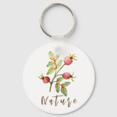 水彩バラお尻 キーホルダー (正面)