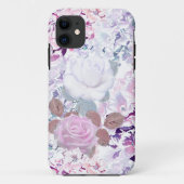 水彩バラとアジサイ。 Case-Mate iPhoneケース (裏面)