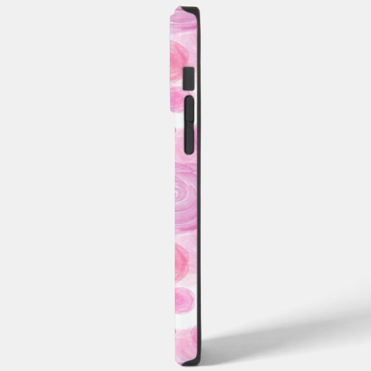 水彩バラの模様 Case-Mate iPhoneケース (裏面 / 左)