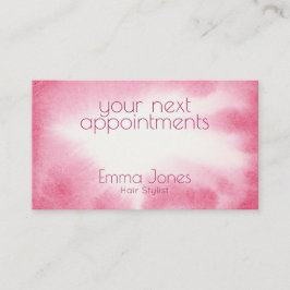 水彩バラアポイントメント名刺 名刺