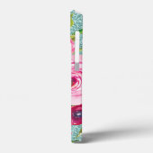 水彩バラインピンククリームアクアグリッター Case-Mate iPhoneケース (裏面 / 左)