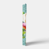 水彩バラインピンククリームアクアグリッター Case-Mate iPhoneケース (裏面 / 右)