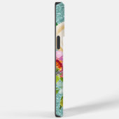 水彩バラインピンククリームアクアグリッター Case-Mate iPhoneケース (裏面 / 右)
