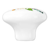 水彩バラカントリーセラミックプル セラミックノブ (側面)