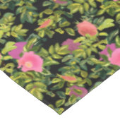 水彩バラピンク花植物性フローラ試薬 テーブルクロス (アングル)