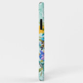 水彩バラフローラスプレー付イニシャル Case-Mate iPhoneケース (裏面/右)