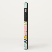 水彩バラフローラスプレー付イニシャル Case-Mate iPhoneケース (裏面/左)