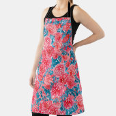 水彩バラフローラタペストリー エプロン (インサイチュ)