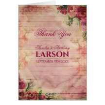 水彩バラフローラ結婚ズサンキュー