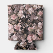 水彩バラブドブーケパターン 缶クーラー (裏面)