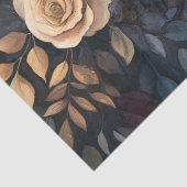 水彩バラブーケ離れのデカカラフルップ 薄葉紙 (詳細)