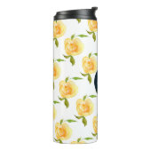 水彩バラモノグラム タンブラー (回転左)