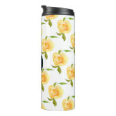 水彩バラモノグラム タンブラー (回転右)