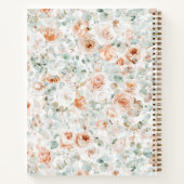 水彩バラユーカリフローラファミリーレシピ ノートブック (裏面)