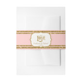 水彩バララブロエレガントマン結婚ツ 招待状ベリーバンド (正面例)