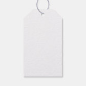 水彩バラ結婚フローラ ギフトタグ (裏面)