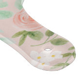 水彩バラ花ピンクと桃 カッティングボード (角)