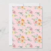 水彩バラ誓の更新 招待状 (裏面)