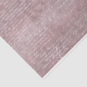 水彩バラ金ゴールドスクリプト書道の切り離し 薄葉紙 (詳細)