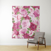 水彩バラ10 タペストリー (インサイチュ)