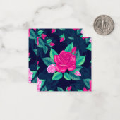 水彩バラ13 ノートカード (正面/裏面インサイチュ)