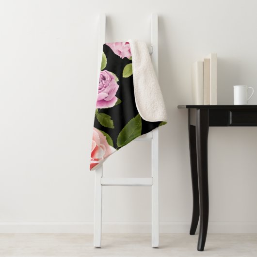水彩バラ20 シェルパブランケット (インサイチュ)