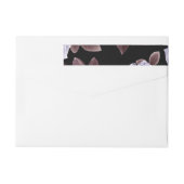 水彩バラ21 ラップアラウンドラベル (裏面)