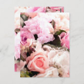 水彩バラ25 ポストカード (正面/裏面)