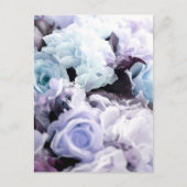 水彩バラ26 ポストカード (正面)