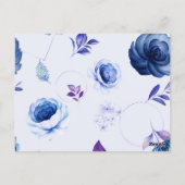 水彩バラ31 ポストカード (裏面)