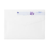 水彩バラ31 ラップアラウンドラベル (裏面)