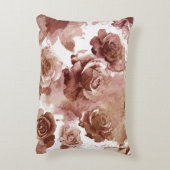 水彩バラ3 アクセントクッション (裏面(縦))