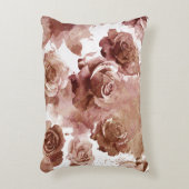 水彩バラ3 アクセントクッション (正面(垂直))