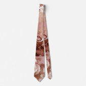 水彩バラ3 ネクタイ (正面)