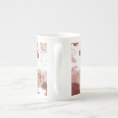 水彩バラ3 ボーンチャイナマグカップ (裏面)