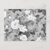 水彩バラ9 ポストカード (裏面)