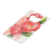 水彩バラ クレジットカード栓抜き (裏面アングル)