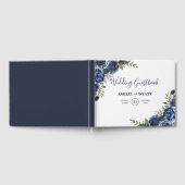 水彩バラ ゲストブック (全面)