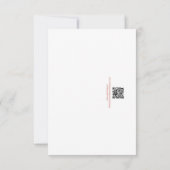 水彩バラ ノートカード (裏面)