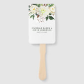 水彩バラ ハンドファン (正面)