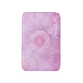 水彩バラ バスマット (正面縦)