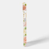 水彩バラ パターン（の模様が）ある Case-Mate iPhoneケース (裏面 / 左)
